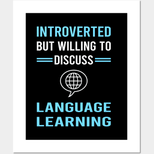 Introverted Language Learning Posters and Art